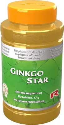 Obrázek produktu pro Ginkgo Star, 120 tbl