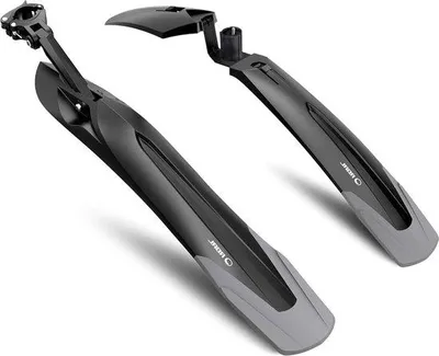 Produktbild von Famanu Fahrradschutzblechset Universal Schnell Abnehmbar - 24-29 Zoll Fahrrad Mountainbike MTB Clip-in Schutzblech