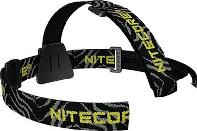 Produktbild von Nitecore Kopfband für HC60 | HC60W | HC65 - Schwarz/Gelb