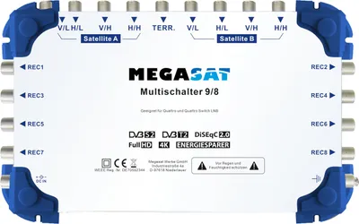 Productafbeelding van Megasat 9/8 multiswitch