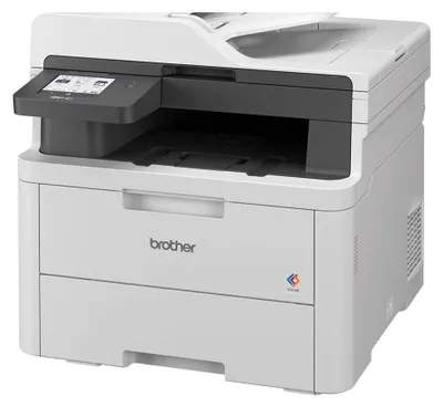Produktbild von Brother MFC-L3740CDWE, LED, Farbdruck, 600 x 2400 DPI, A4, Direktdruck, Schwarz, Weiß