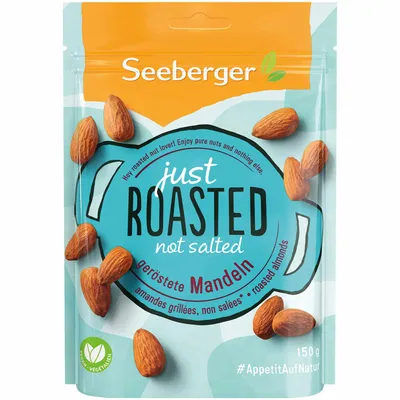 Produktbild von Seeberger Mandeln geröstet just Roasted (150 g)