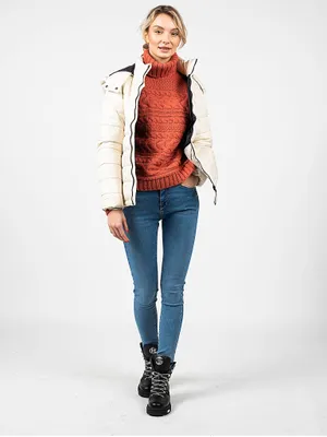 Obrázok produktu pre PEPE JEANS Jacke Damen Polyester Weiß GR74186 - Größe: M
