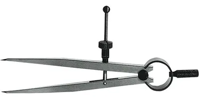 Produktbild von FORMAT Präzisions-Federzirkel 250mm, Länge:nv, Ausführung:nv, Messbereich:nv, Ableseart:nv, Schenkellänge:250 mm, Grad-Einteilung:nv