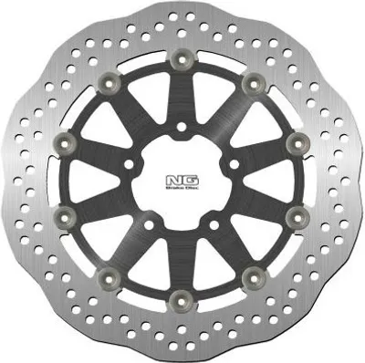 Produktbild von Ng Vordere Bremsscheibe Für Suzuki Gsxr 600/750/1000 '03-05, Vl800 '14-15 (300X69X5Mm) (5X10.5Mm) Wave Floating (Aluminium Center)
