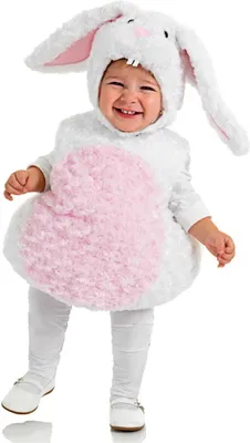 Produktbild von Kuschelweiches Kaninchen Baby & Kleinkinderkostüm aus Plüsch M, L, XL Kinder Größe: L