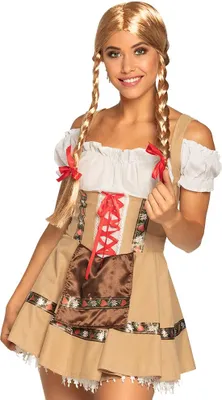 Produktbild von Dirndl Alpenmeisje Kort Beige 36-38