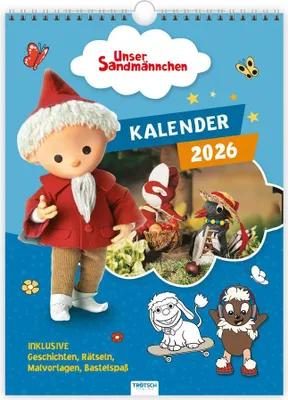 Produktbild von Trötsch Unser Sandmännchen Classickalender Kalender Unser Sandmännchen 2026