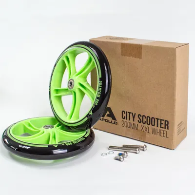 Zdjęcie produktu dla Apollo City Scooterpoliuretan Wheel (2er Set) - Green