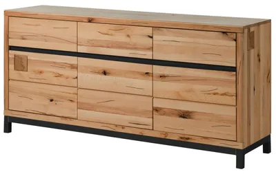 Produktbild von MASSIVMOEBEL24 Sideboard Kernbuche 175x45x85 natur geölt VILLANDERS #108