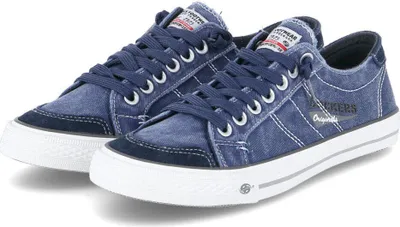 Produktbild von Dockers Schnürhalbschuhe bequem in blau, Gr. 40