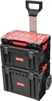 Produktbild von QBrick Werkzeugwagen-Set PRO Organizer 100+PRO Toolbox+PRO Cart Werkzeugkiste