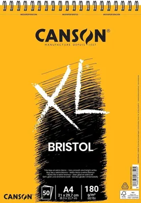 Zdjęcie produktu dla Canson Sp XL Bristol Szkicownik A4 180 g White