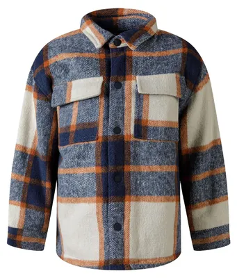 Image de Minoti - Veste matelassée pour garçon, en flanelle MN814 (104) (bleu)