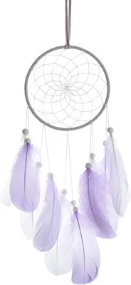 Imagen del producto de Atrapasueños hecho a mano, con plumas, 1 unidad, para dormitorio