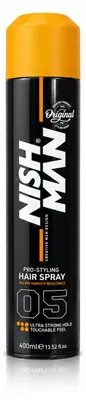 Produktbild von NISH MAN Pro-Styling Hair Spray 05 400 ml