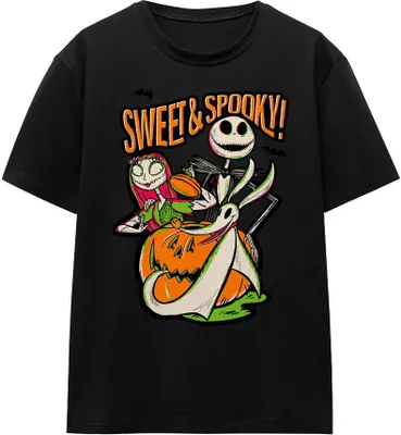 Produktbild von The Nightmare Before Christmas - T-Shirt für Herren/Damen Uni TV17280 (L) (Schwarz)