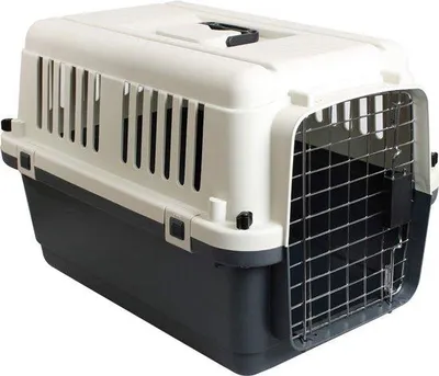 Produktbild von Famanu Transportbox für Haustiere, Größe S 61 x 40 x 40 cm, mehrfarbig