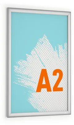 Produktbild von DURABLE Klapprahmen Aluminium A2, 500823 silber
