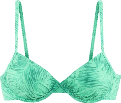 Produktbild von JETTE Bügel-Bikini-Top Floretta grün bedruckt Größe 44 Cup E
