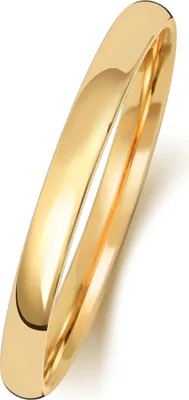 Produktbild von 9 Karat (375) Gold 2mm Slight Court Form Herren/Damen - Trauring/Ehering/Hochzeitsring, 59 (18.8); TRS150939KYRSR