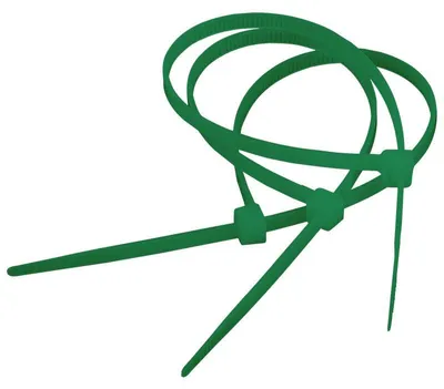Produktbild von Sapi Selco Kabelbinder Nylon grün 4,5x280mm 100 Stück