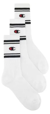 Produktbild von Champion - Socken für Herren/Damen Uni (3er-Pack) PP9608 (34 EU - 38 EU) (Weiß/Schwarz)