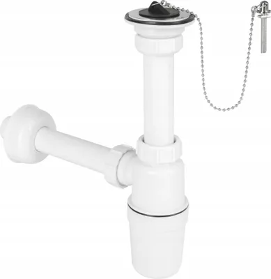 Obrázok produktu pre Kunststoff-Waschbeckensiphon 1.1/4' (Wj.102)