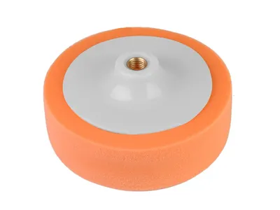 Immagine prodotto di Spugna di lucidatura 150 mm x 45 mm, filettatura M14, arancione