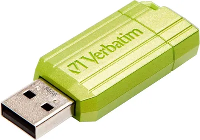 Image de Verbatim 49964 Cle 64Gb Usb 2.0 Vert