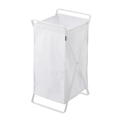 Produktbild von Faltbarer Wäschekorb, weiß – H 64 cm