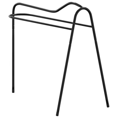Image de Porte-selle à 3 pieds Noir Fer
