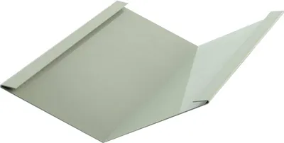 Produktbild von Kehlblech Br. 333 mm, 3 m, Lackiertes Zink, Staubgrau RAL 7037