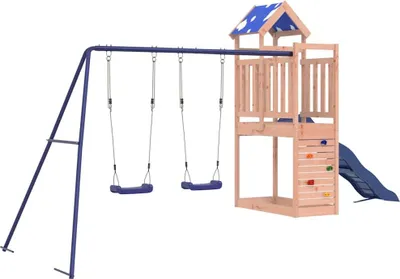 Produktbild von vidaXL Spielturm Massivholz Douglasie