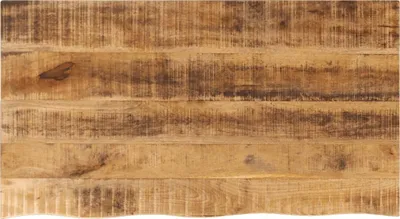 Immagine prodotto di Piano del tavolo SYFAX™ 100x60x3,8 cm bordo albero legno massiccio Legno di mango grezzo