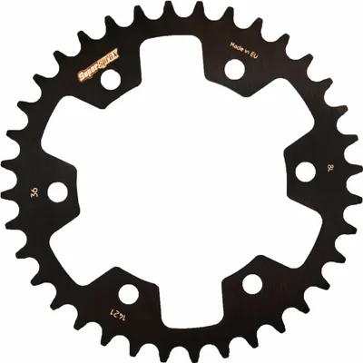 Produktbild von Stahl-Kettenrad Supersprox 530 - 36Z (schwarz) RFE-1421:36-BLK|ID 110,0 LK 130,0 6-Loch