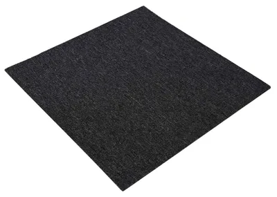 Zdjęcie produktu dla Płytka dywanowa vidaXL, ciemnoszara, 50 x 50 cm, 20 szt., PP i bitum