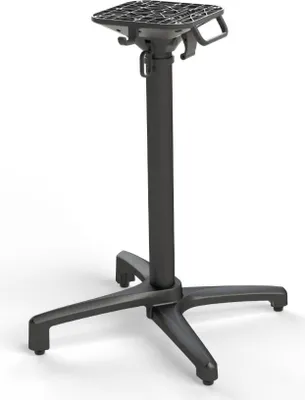 Image de Pied de table en ALUMINIUM Noir pour Exterieur