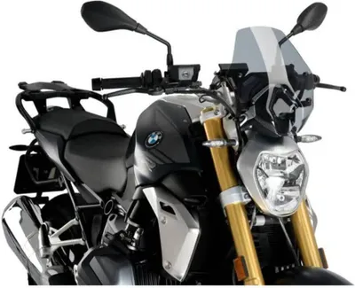 Image de PUIG naked sport screen smoked clear ABE approved pour BMW r 1250