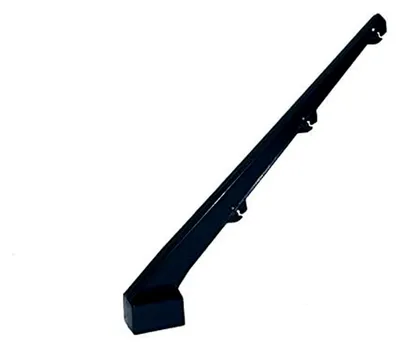 Produktbild von 45 Grad Abwinkelung für Stacheldraht an 60x40mm Zaunpfosten RAL 7016