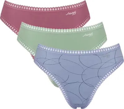 Produktbild von Sloggi Go Crush High Leg Slip 3 Einheiten  XS Damen  XS