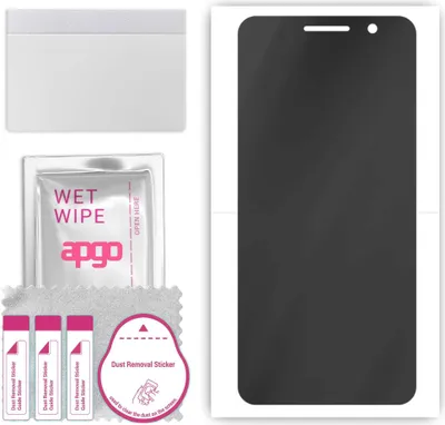 Produktbild von apgo Hydrogel Blickschutzfolie, Matt, kompatibel mit Alcatel 1 (2022), Privacy Displayschutzfolie, Schutzfolie mit Positionierhilfe, Anti-Spy, kratzfest, einfache Montage