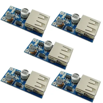 USB Step-Up Boost DC-DC-Wandler, 0,9 V-5 V auf 5 V, 600 mA