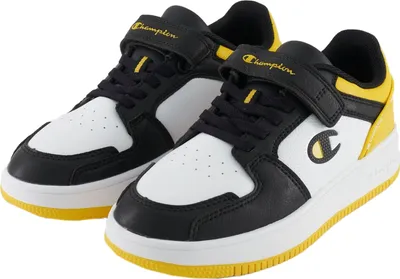 Produktbild von Champion RD 2.0LOW Kinder Sneaker S32414-CHA-WW013 weiss/schwarz/gelb, Schuhgröße:33 EU