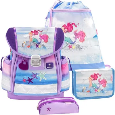 Produktbild von Belmil Schulranzen Set Mädchen Meerjungfrau "Beautiful Mermaid" 1.Klasse Einschulung Grundschule CLASSY 2025