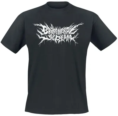 Produktbild von Broken By The Scream T-Shirt Herren Logo schwarz XL