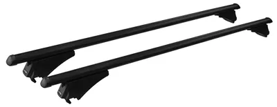 Obrázok produktu pre Hliníkový strešný nosič Tiger black 120 cm 75 kg pre strešné nosiče montované na povrch