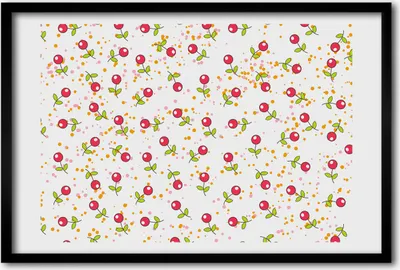 Produktbild von Bild 60x40 MDF-Rahmen, Wandkunst Kirschen