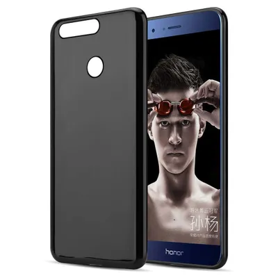 Obrázok produktu pre Cadorabo kryt pre Honor V9 ochranný kryt v čiernom ochrannom TPU silikónovom puzdre