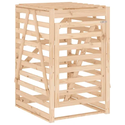 Obrázek produktu pro vidaXL Box na odpadky 84x90x128,5 cm borovicový masiv